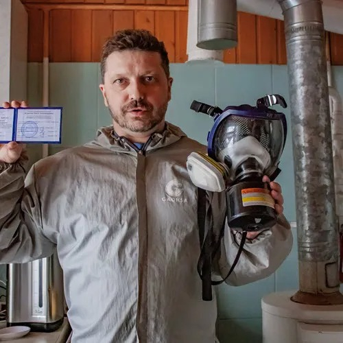 ФОТО Удаление плесени в поселке Московской области Летний Отдых