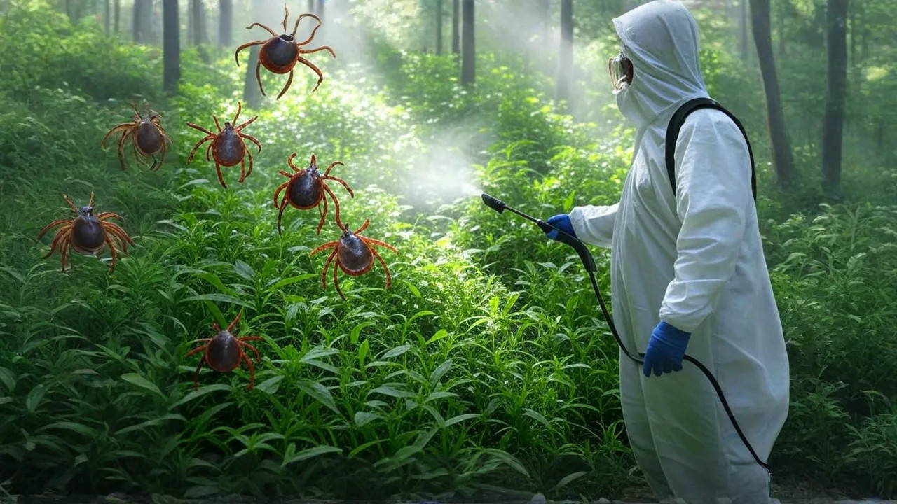 фото: Обработка от клещей в поселке Московской области Летний Отдых и области